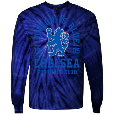 Cool London Is Blue Chelsea Football Soccer Club Tie-Dye Long Sleeve Shirt