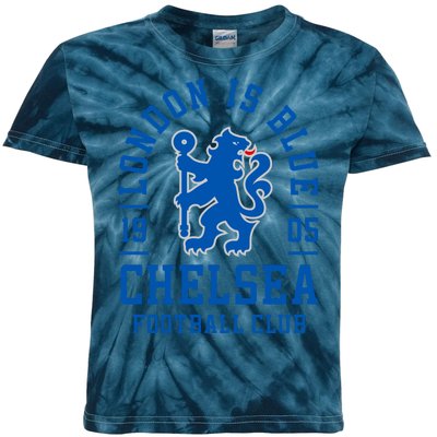 Cool London Is Blue Chelsea Football Soccer Club Kids Tie-Dye T-Shirt