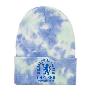 Cool London Is Blue Chelsea Football Soccer Club Tie Dye 12in Knit Beanie