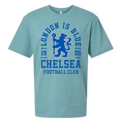 Cool London Is Blue Chelsea Football Soccer Club Sueded Cloud Jersey T-Shirt