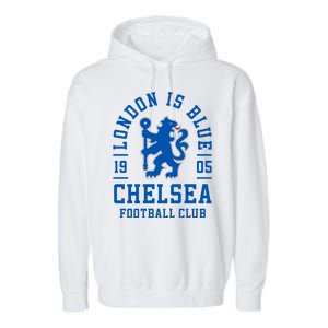 Cool London Is Blue Chelsea Football Soccer Club Garment-Dyed Fleece Hoodie