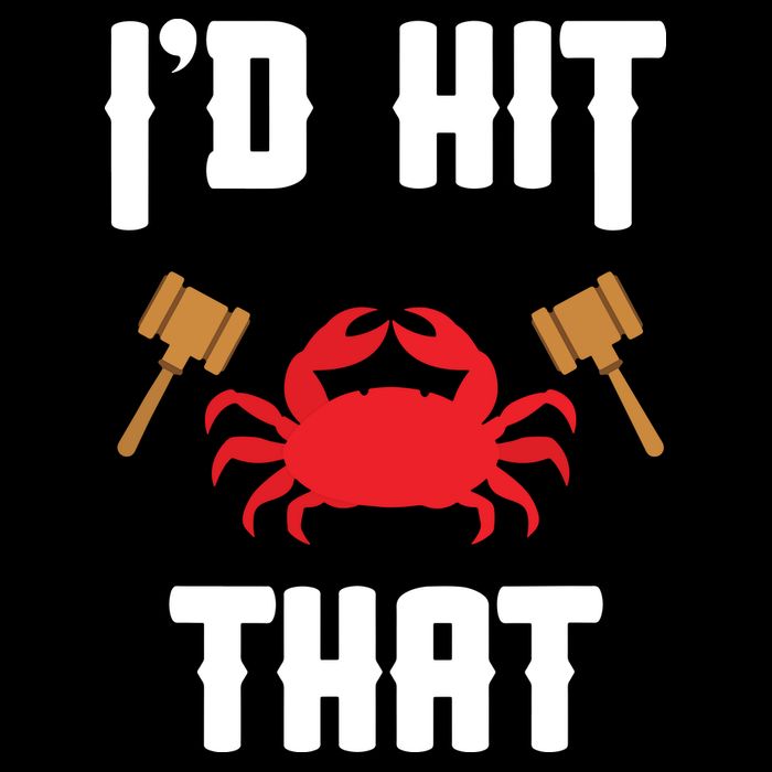 Crab Lovers I'd Hit That Funny Maryland Seafood Fan Impact Tech Backpack