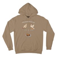 Chicken Lifestyle Input Output Kaput Hoodie