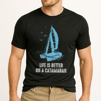 Catamaran Life Is Better Catamaran Sailing Trapeze Sailor Performance Shirt