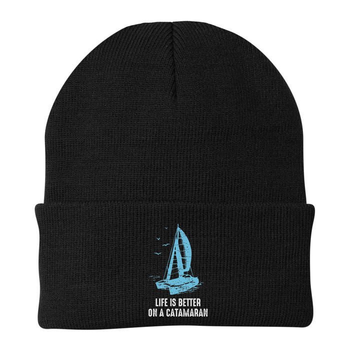 Catamaran Life Is Better Catamaran Sailing Trapeze Sailor Beanie