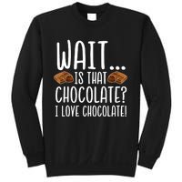 Chocolate Lover Is That Chocolate I Love Chocolate Sweatshirt