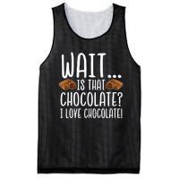 Chocolate Lover Is That Chocolate I Love Chocolate Mesh Reversible Basketball Jersey Tank