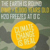 Climate Change is Real Science Facts Legacy Tie Dye Trucker Hat