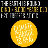 Climate Change is Real Science Facts Doggie Tank