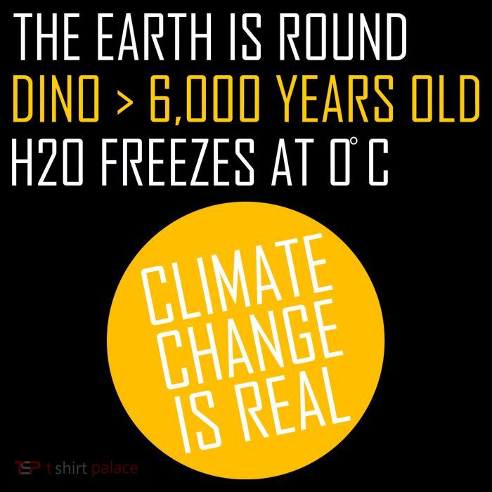 Climate Change is Real Science Facts Baby Bodysuit