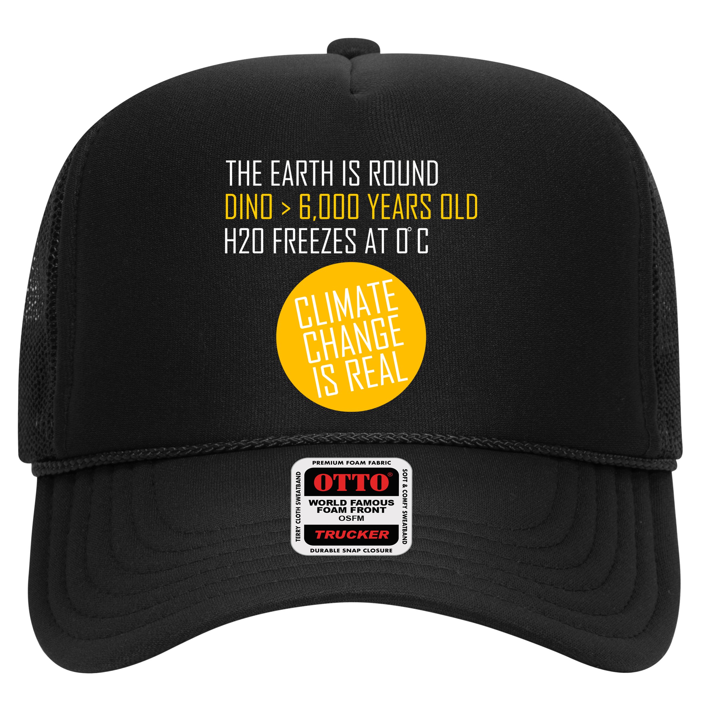 Climate Change is Real Science Facts Hat