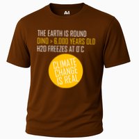 Climate Change is Real Science Facts Performance Shirt