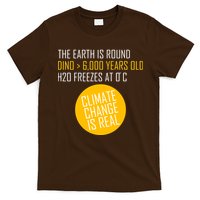 Climate Change is Real Science Facts T-Shirt