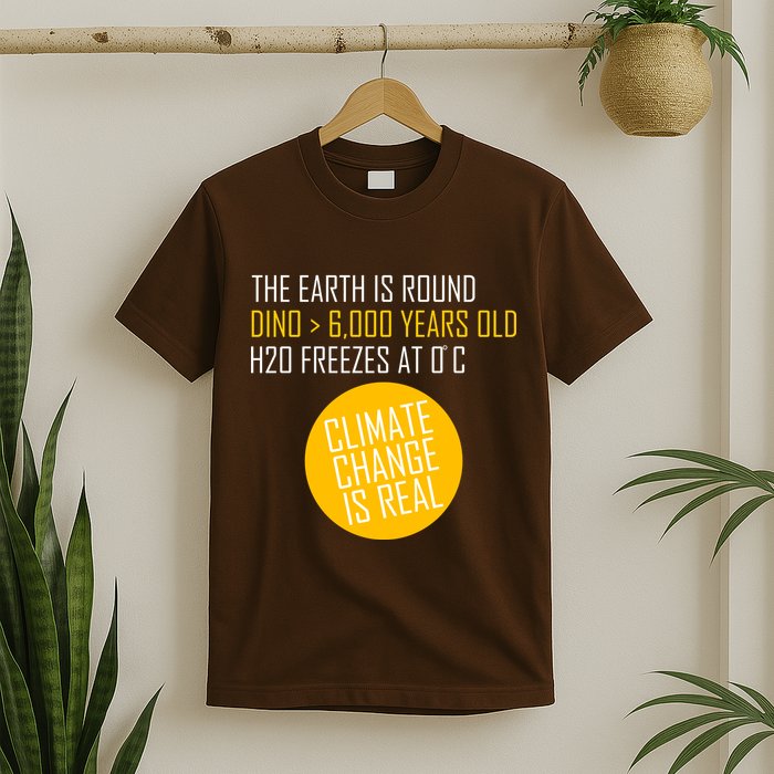 Climate Change is Real Science Facts T-Shirt
