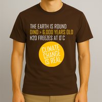 Climate Change is Real Science Facts T-Shirt