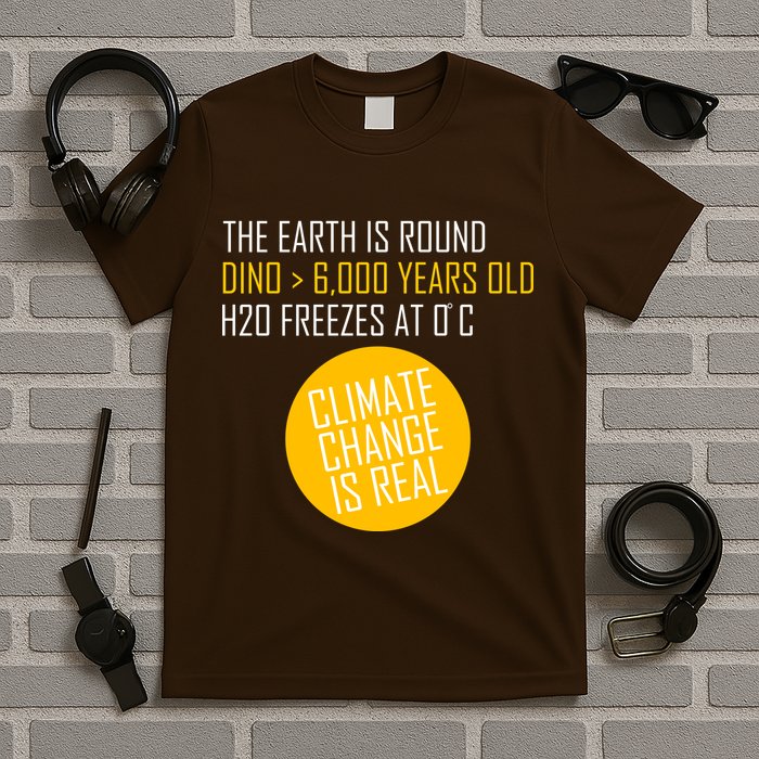 Climate Change is Real Science Facts T-Shirt