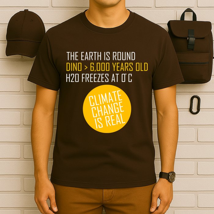 Climate Change is Real Science Facts T-Shirt