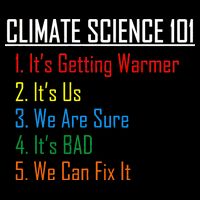 Climate Science 101 Climate Change Facts We Can Fix It Sweatshirt
