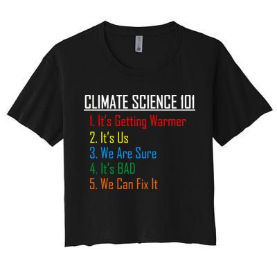 Climate Science 101 Climate Change Facts We Can Fix It Crop Top