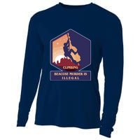 Climbing Because Murder Is Illegal Cooling Performance Long Sleeve Crew
