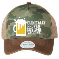 Clinically Proven covid-19 Vaccine Funny Legacy Tie Dye Trucker Hat