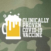 Clinically Proven covid-19 Vaccine Funny Legacy Tie Dye Trucker Hat