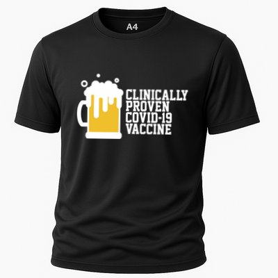 Clinically Proven covid-19 Vaccine Funny Performance Shirt