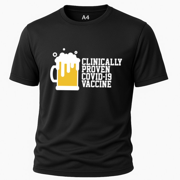 Clinically Proven covid-19 Vaccine Funny Performance Shirt
