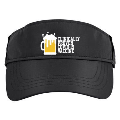 Clinically Proven covid-19 Vaccine Funny Adult Drive Performance Visor