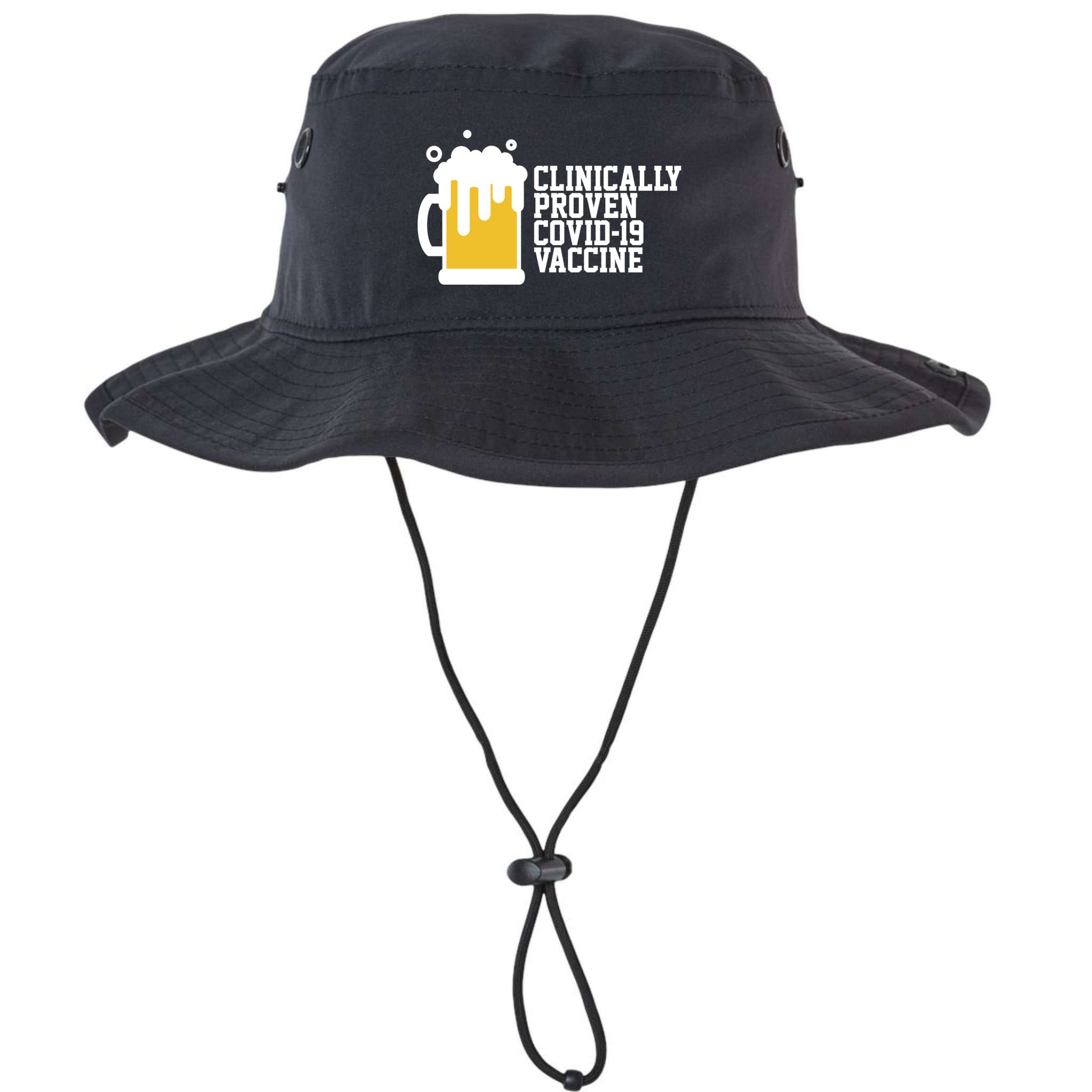 Clinically Proven covid-19 Vaccine Funny Bucket Hat