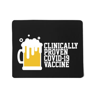 Clinically Proven covid-19 Vaccine Funny Mousepad