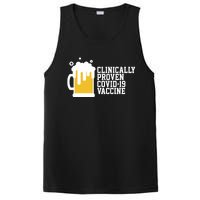 Clinically Proven covid-19 Vaccine Funny PosiCharge Competitor Tank