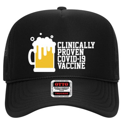Clinically Proven covid-19 Vaccine Funny Trucker Hat