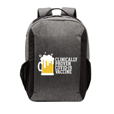 Clinically Proven covid-19 Vaccine Funny Vector Backpack