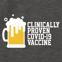 Clinically Proven covid-19 Vaccine Funny Vector Backpack