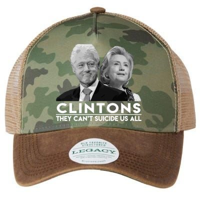 Clintons They Can't Suicide Us All Legacy Tie Dye Trucker Hat