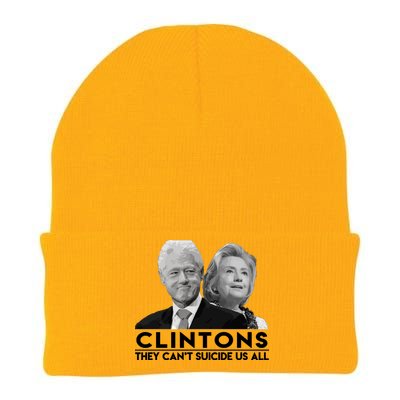 Clintons They Can't Suicide Us All Knit Cap Winter Beanie