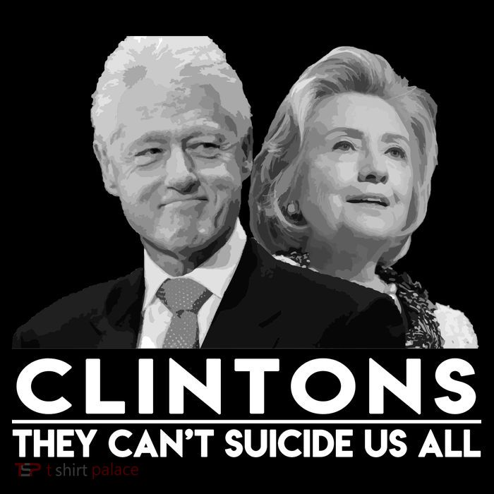 Clintons They Can't Suicide Us All Flatbill Hat