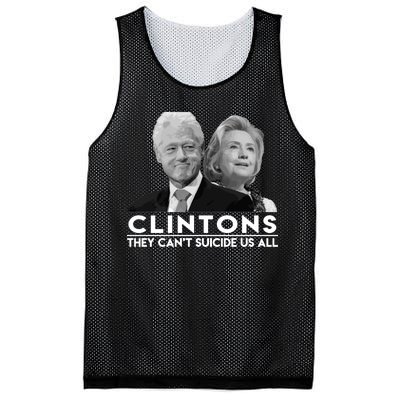 Clintons They Can't Suicide Us All Mesh Reversible Basketball Jersey Tank