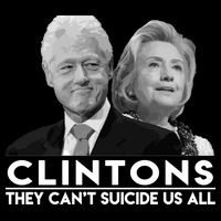 Clintons They Can't Suicide Us All Pom Pom 12in Knit Beanie