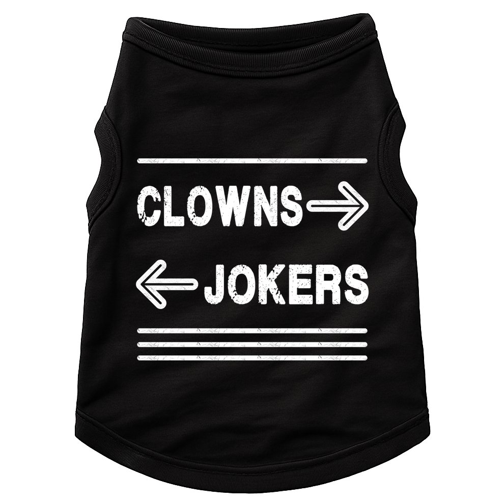 Clowns Left Jokers Right Meme Doggie Tank
