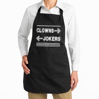 Clowns Left Jokers Right Meme Apron