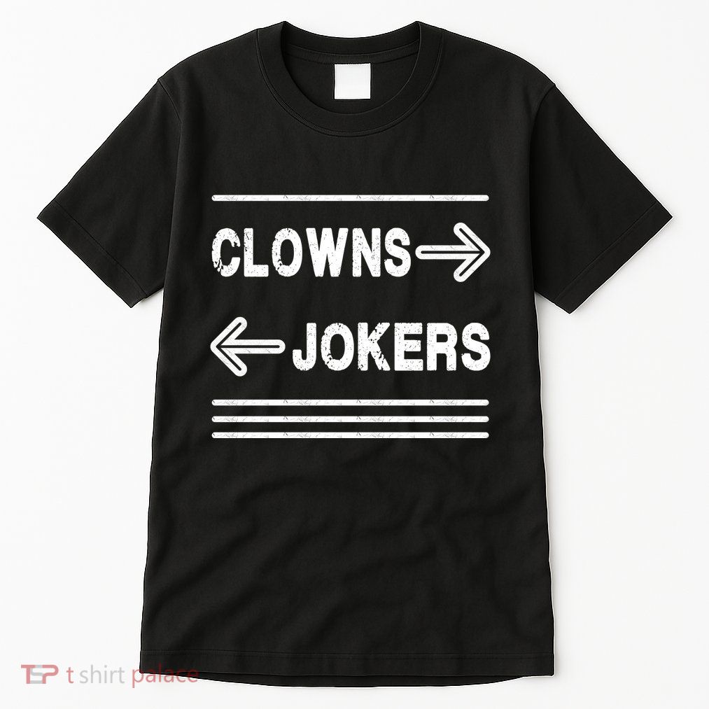 Clowns Left Jokers Right Meme Tall T-Shirt