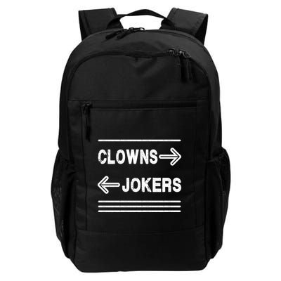 Clowns Left Jokers Right Meme Backpack