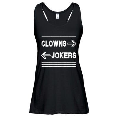 Clowns Left Jokers Right Meme Ladies Essential Flowy Tank
