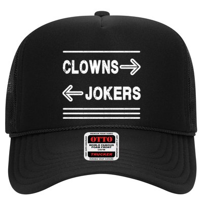 Clowns Left Jokers Right Meme Trucker Hat