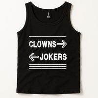 Clowns Left Jokers Right Meme Tank Top