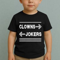 Clowns Left Jokers Right Meme Toddler T-Shirt