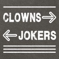 Clowns Left Jokers Right Meme Cotton Canvas Backpack