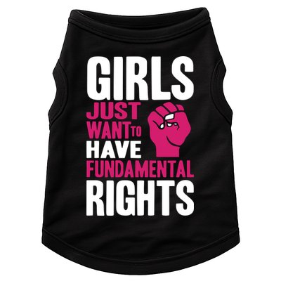 Girls Just Want To Have Fundamental Rights Doggie Tank